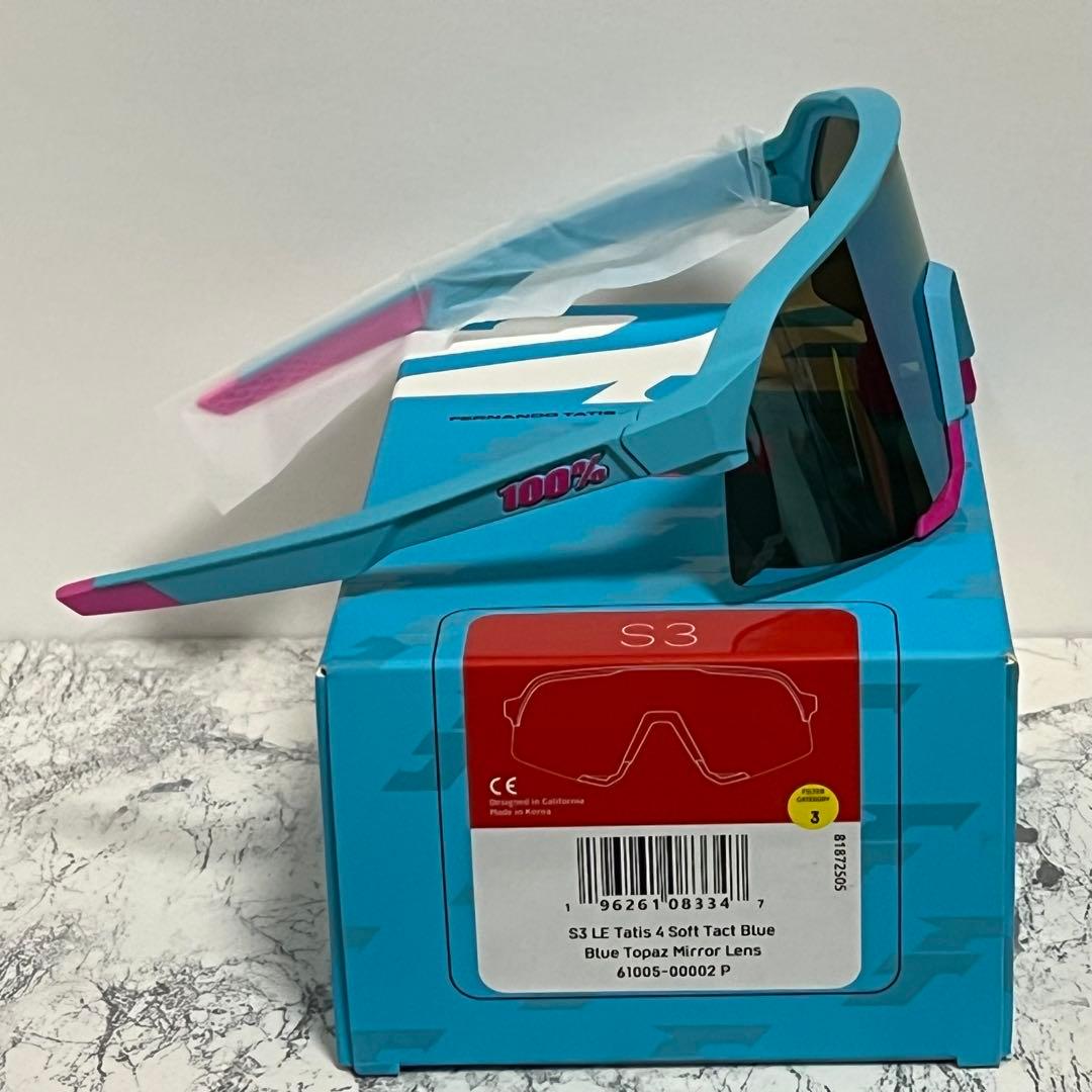 【最新作】 100% ワンハンドレッド サングラス S3 タティスJr 2025