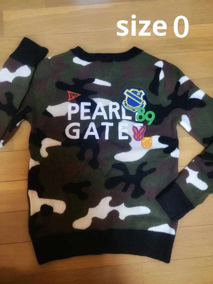 【美品】PEARLYGATES カモフラニット　size０