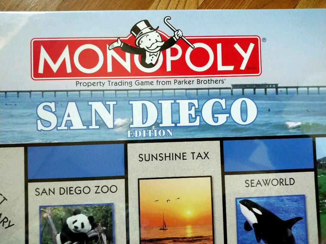 モノポリー　サンディエゴエディション　新品未開封
