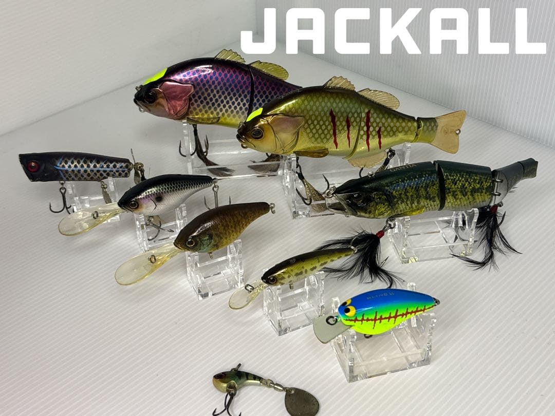 ブラックバス ビッグベイトなどハードルアー53点セット