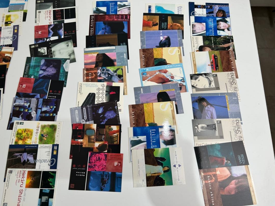 椎名へきる　トレーディングカード3BOX ビデオ4本　セット