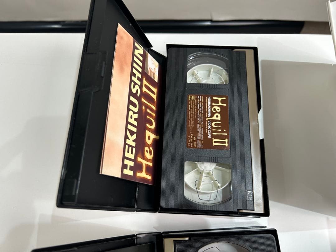 椎名へきる　トレーディングカード3BOX ビデオ4本　セット