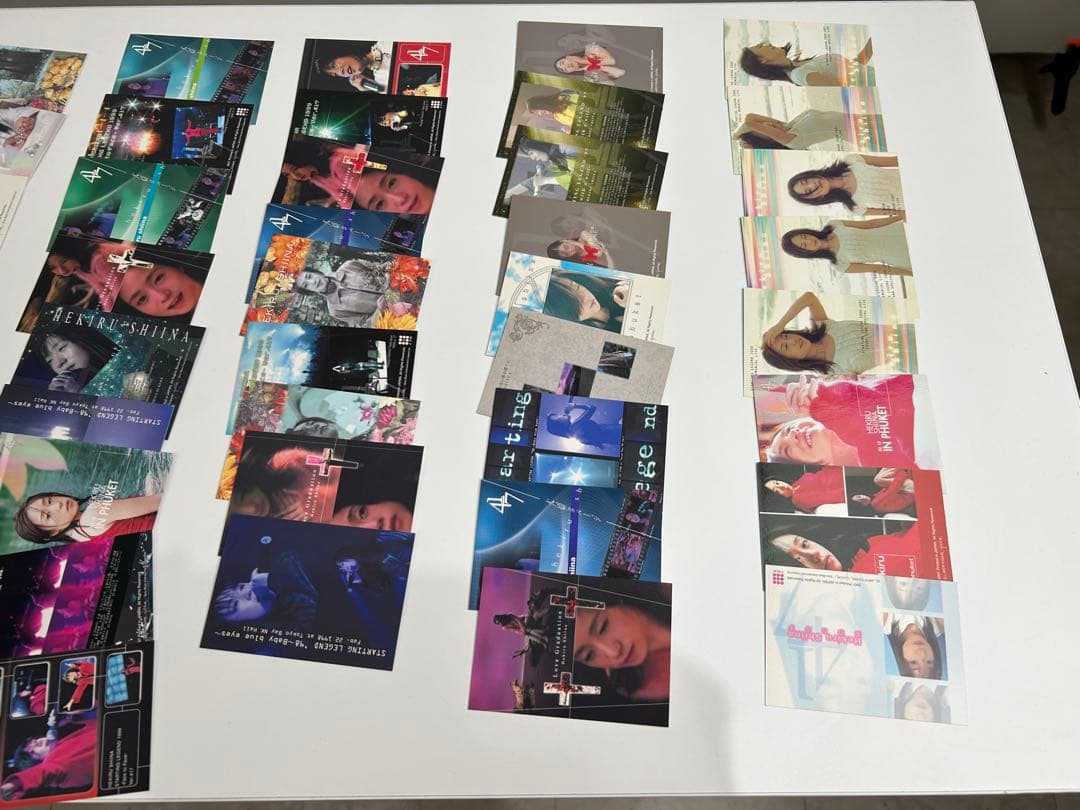 椎名へきる　トレーディングカード3BOX ビデオ4本　セット