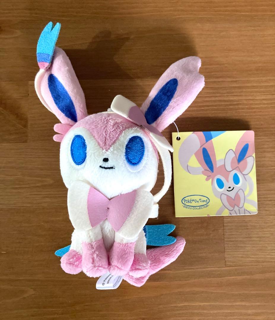 ポケモンタイム イーブイコレクション ブイズ ニンフィア マスコット ぬいぐるみ