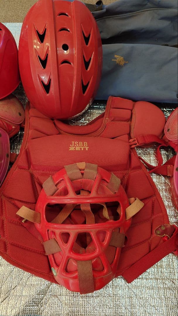 キャッチャー防具 一式 軟式少年用