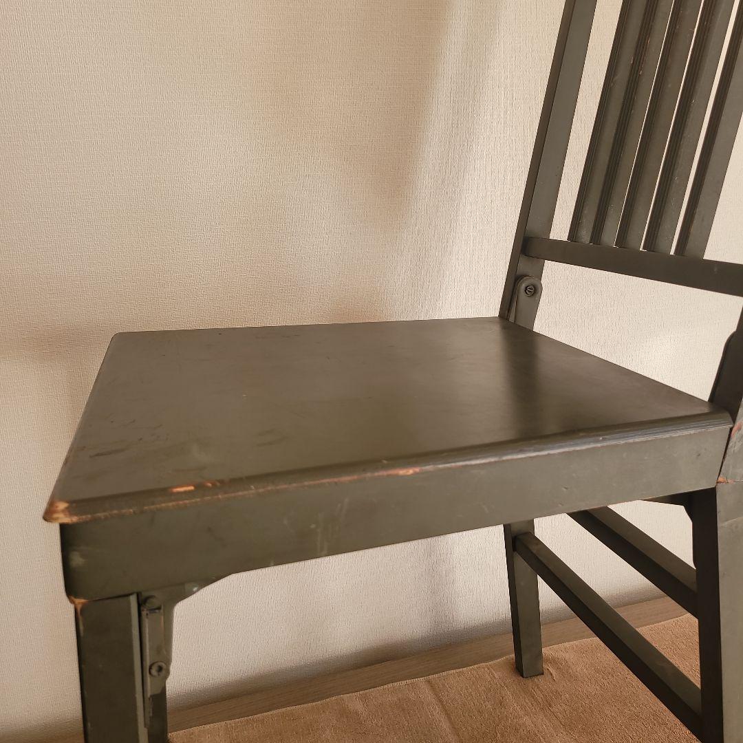 USミリタリー ヴィンテージ折り畳み椅子 1940年代