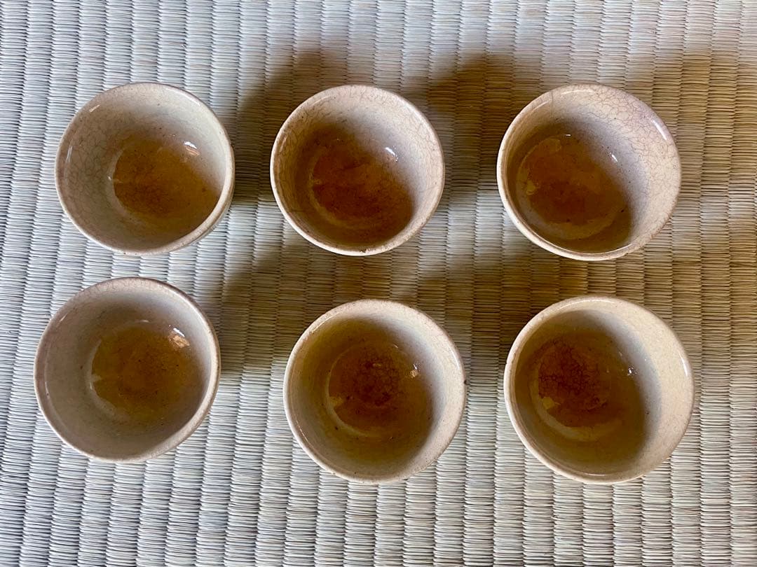 濱田晋作　鉄絵酒器セット