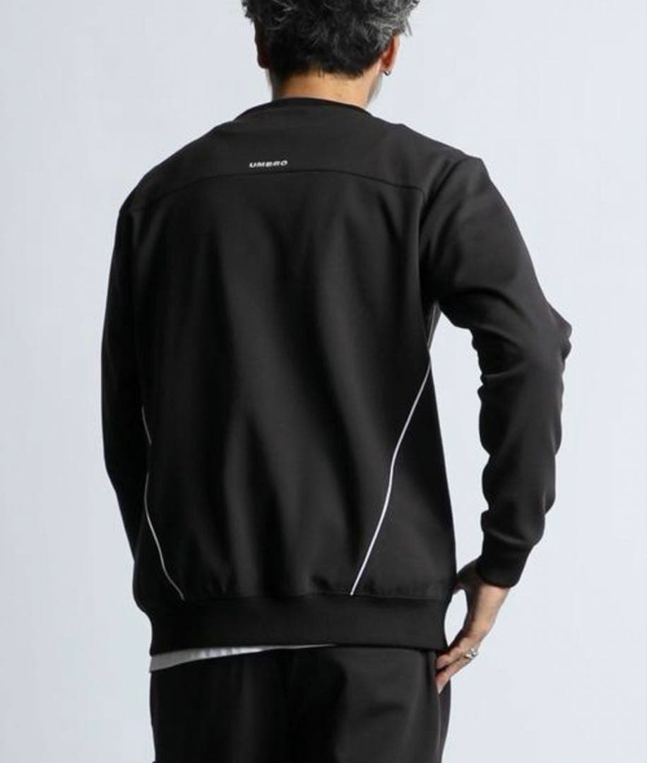 【美品】UMBRO×DUFFER黒アンブロxダファー セットアップ(OASIS)