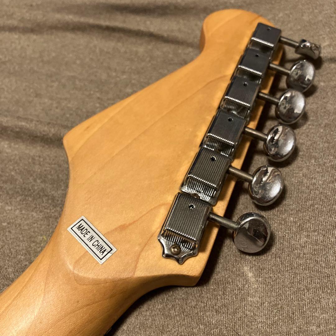 【GIG THE STANDARD】ストラトキャスタータイプエレキギター ピンク