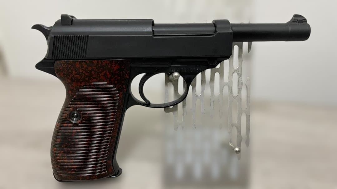 【新品】マルゼン ワルサーP38 AC41ブラックモデル ブローバック ガスガン