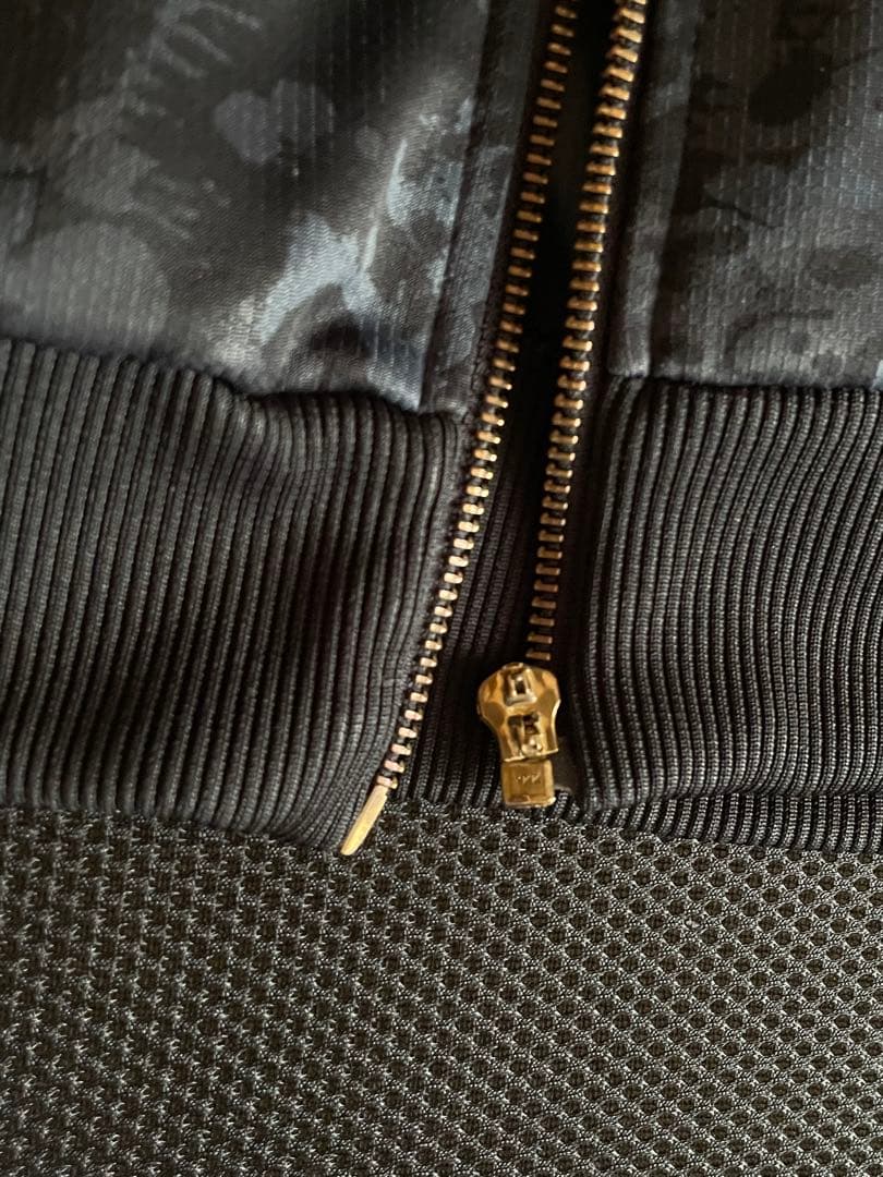 【希少】adidas ジャージ セットアップ 金 黒