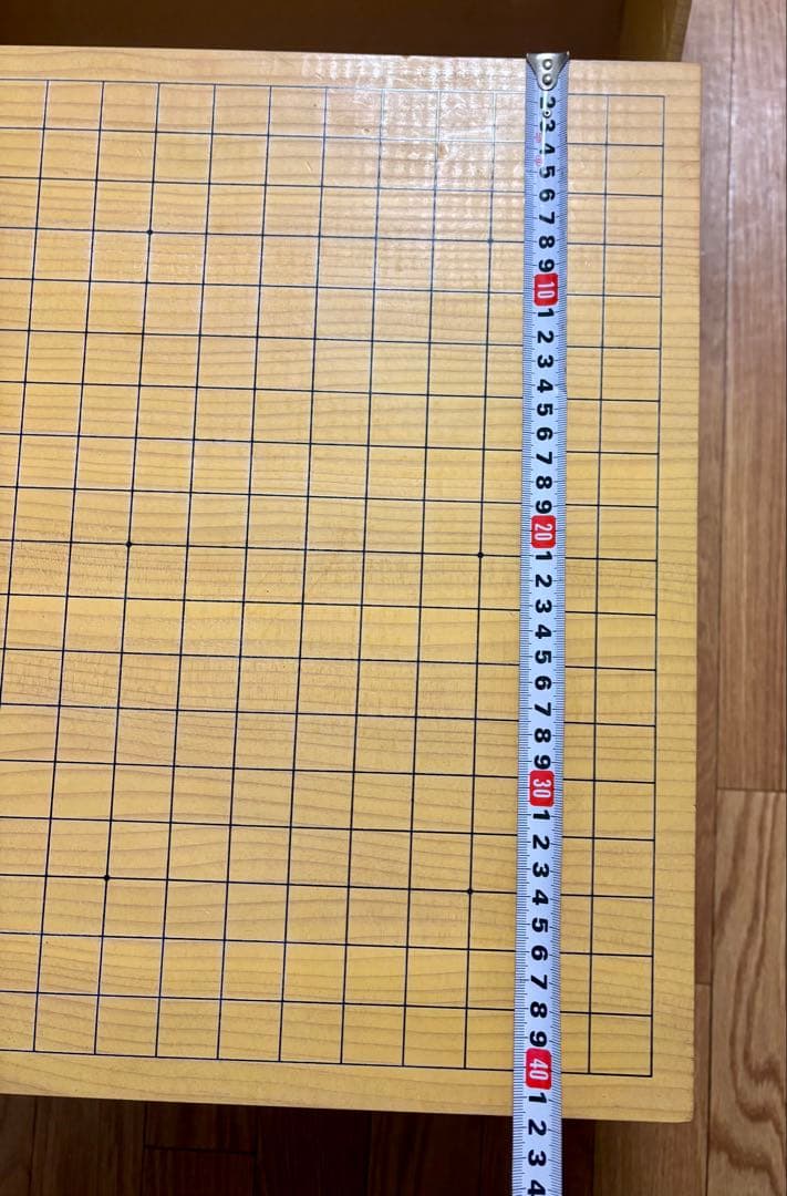 脚付 臍有り 高級碁盤 柾目 囲碁