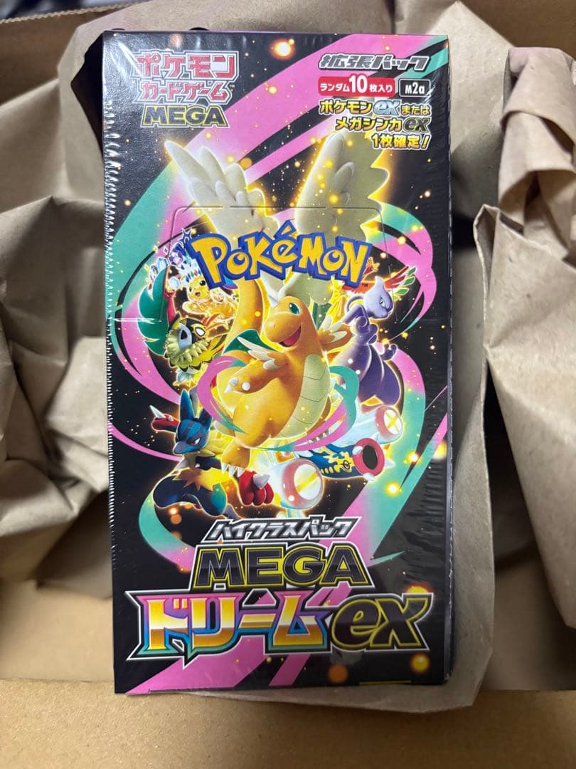 新品未開封ポケモンカードMEGA ハイクラスパック MEGAドリームex BOX