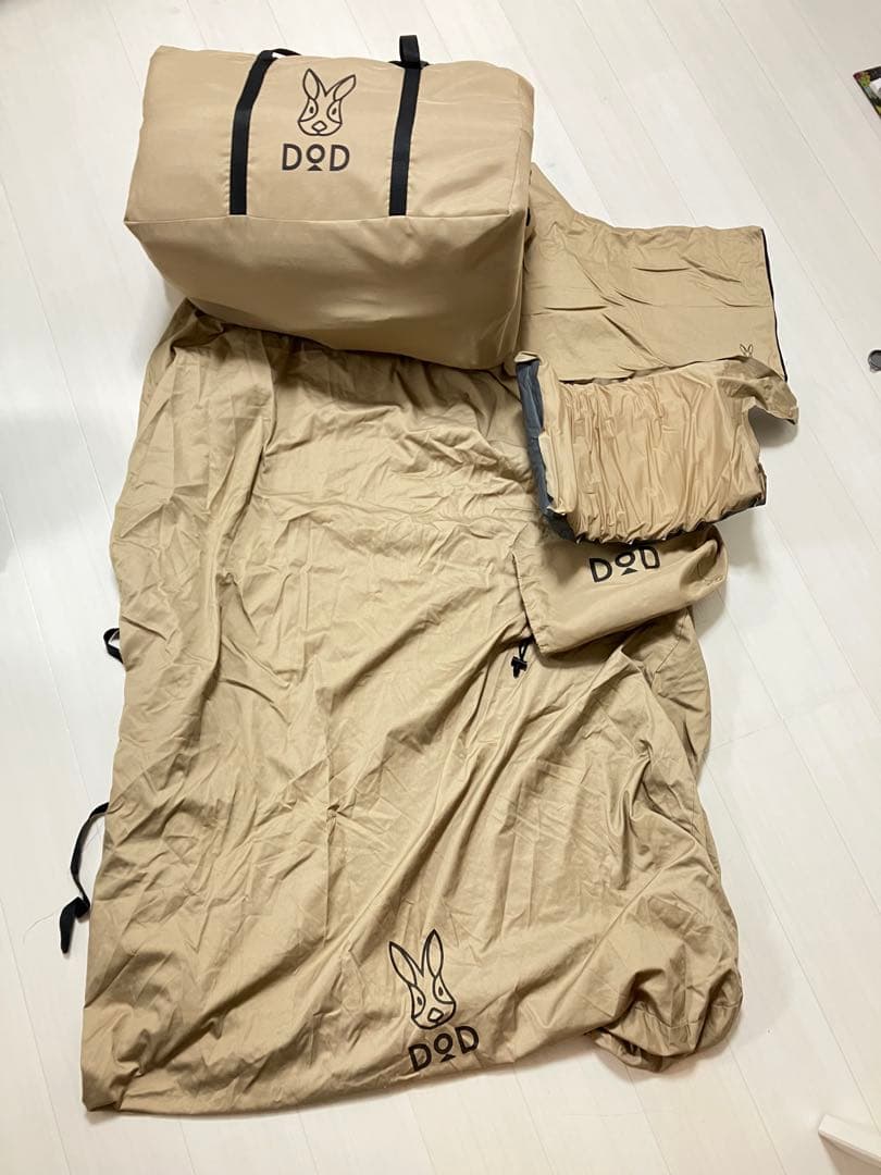 DOD ソトネノキワミ Mサイズ 枕付き　カバーあり　マットレス　マット