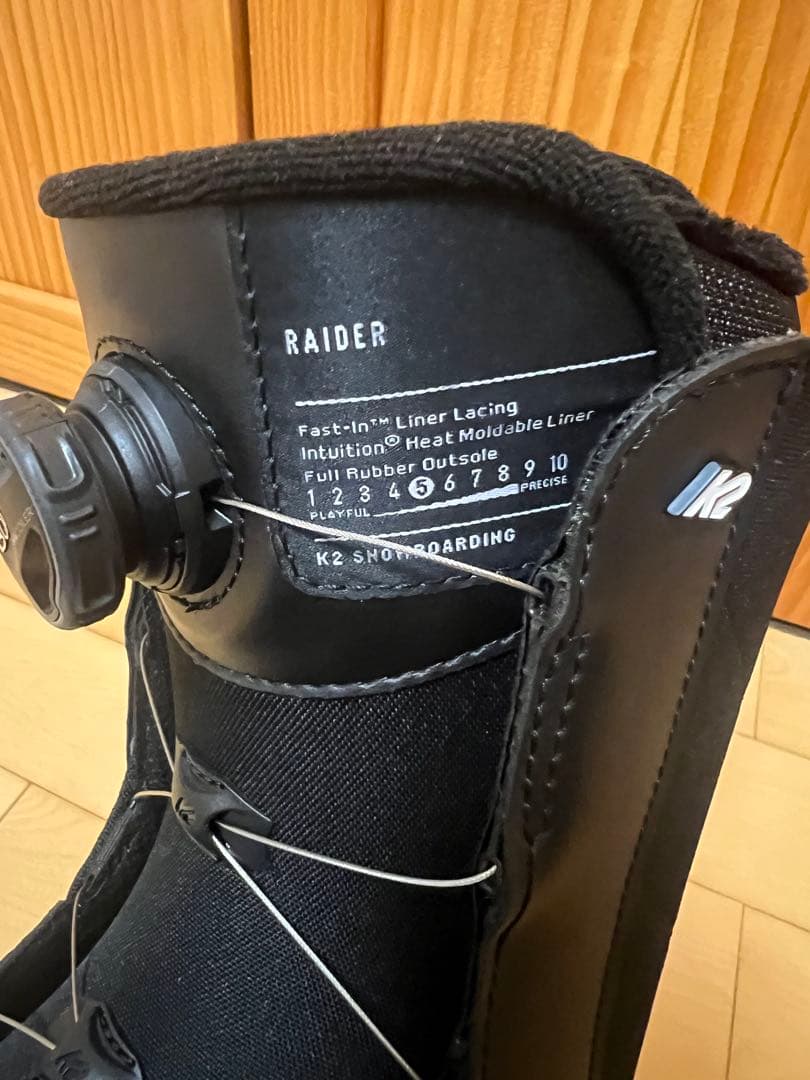 【ほぼ新品値下げ中】スノーボード　ブーツ　K2 RAIDER　25.0cm