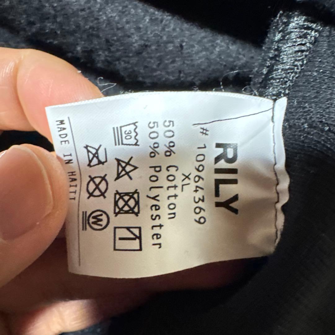 rily パーカー　裏起毛