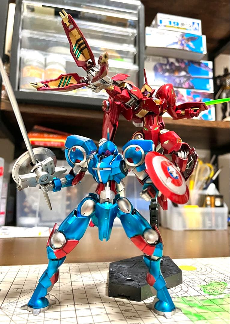 HG ミカエリス　ハインドリー　完成品　水星の魔女