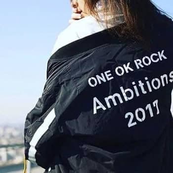 新品　訳あり　ONE OK ROCK ambitions ma-1 Lサイズ
