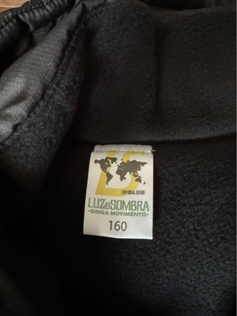 Luz & Sombra ベンチコート 160 黒