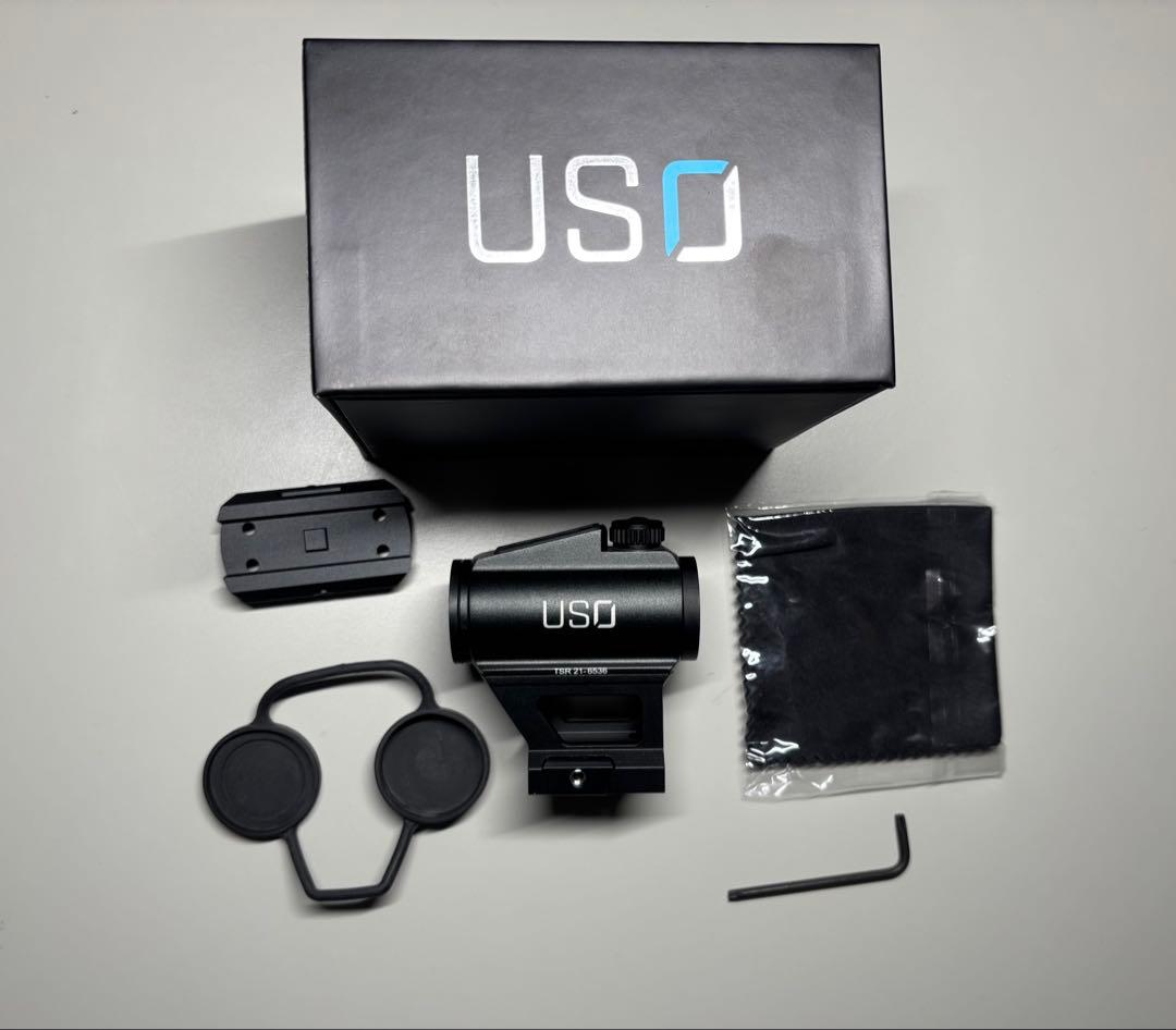 実物 USO TSR-1X ドットサイト スコープ エアガン用 ダットサイト