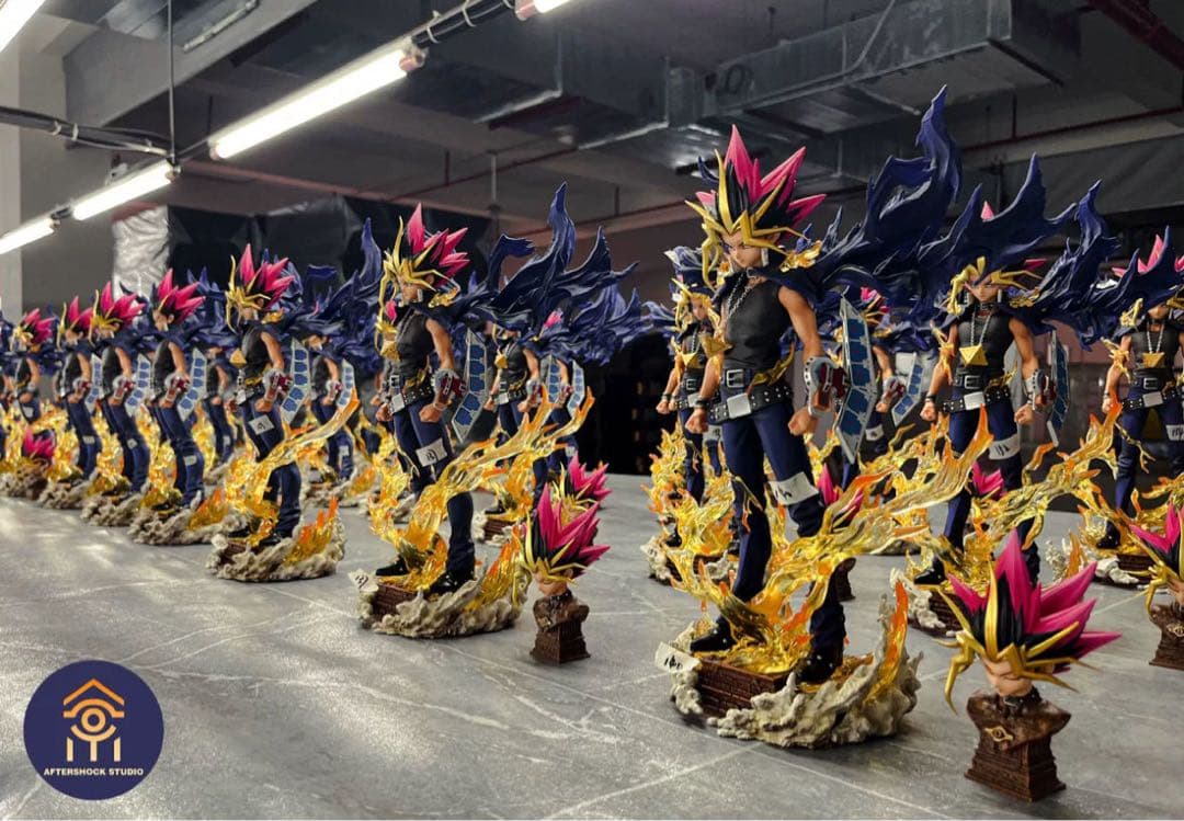 遊戯王 武藤 遊戯 ガレージキット ガレキ スタチュー①