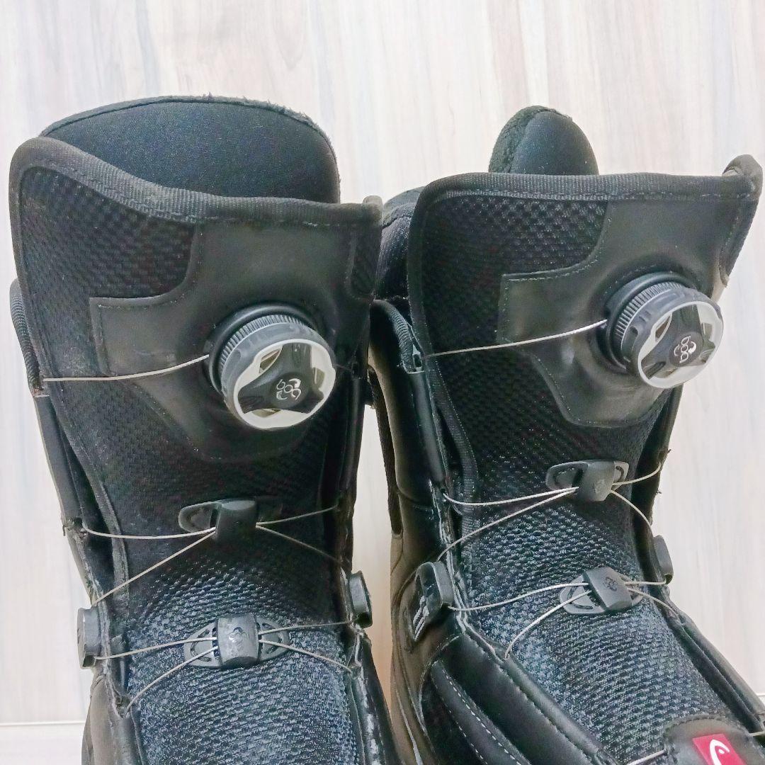 HEAD STRIKE スノーボードブーツ 27cm ブラック メンズ　BOA
