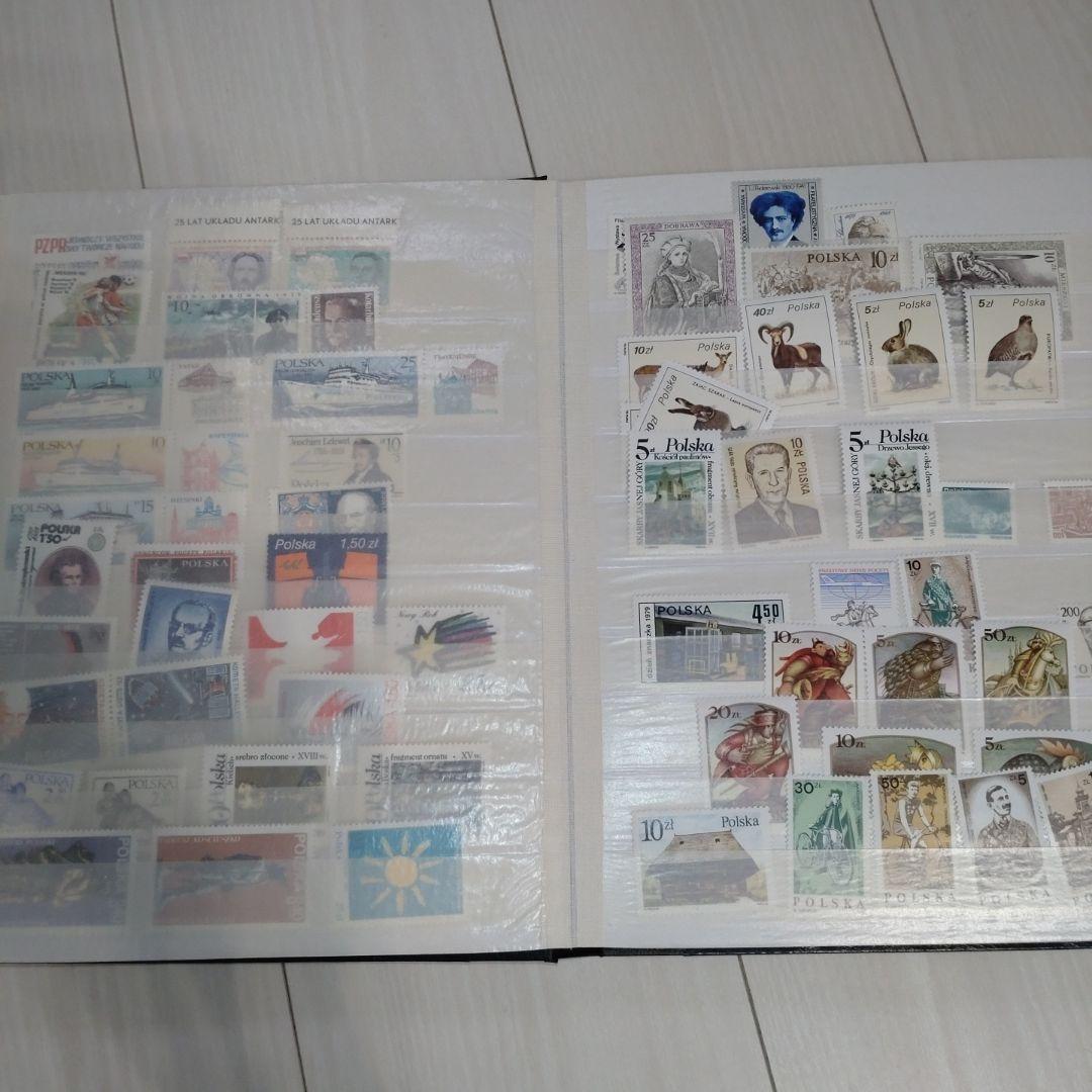 ポーランド　切手　まとめ売り　コレクション