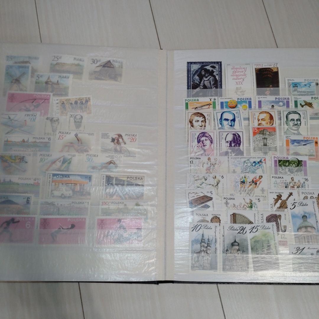 ポーランド　切手　まとめ売り　コレクション