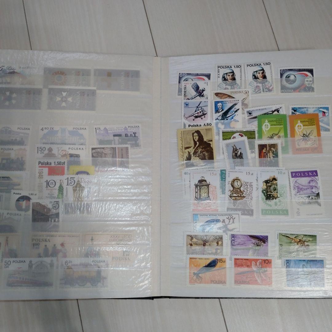 ポーランド　切手　まとめ売り　コレクション