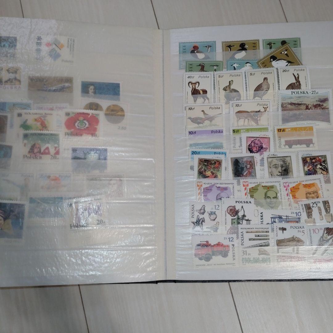 ポーランド　切手　まとめ売り　コレクション