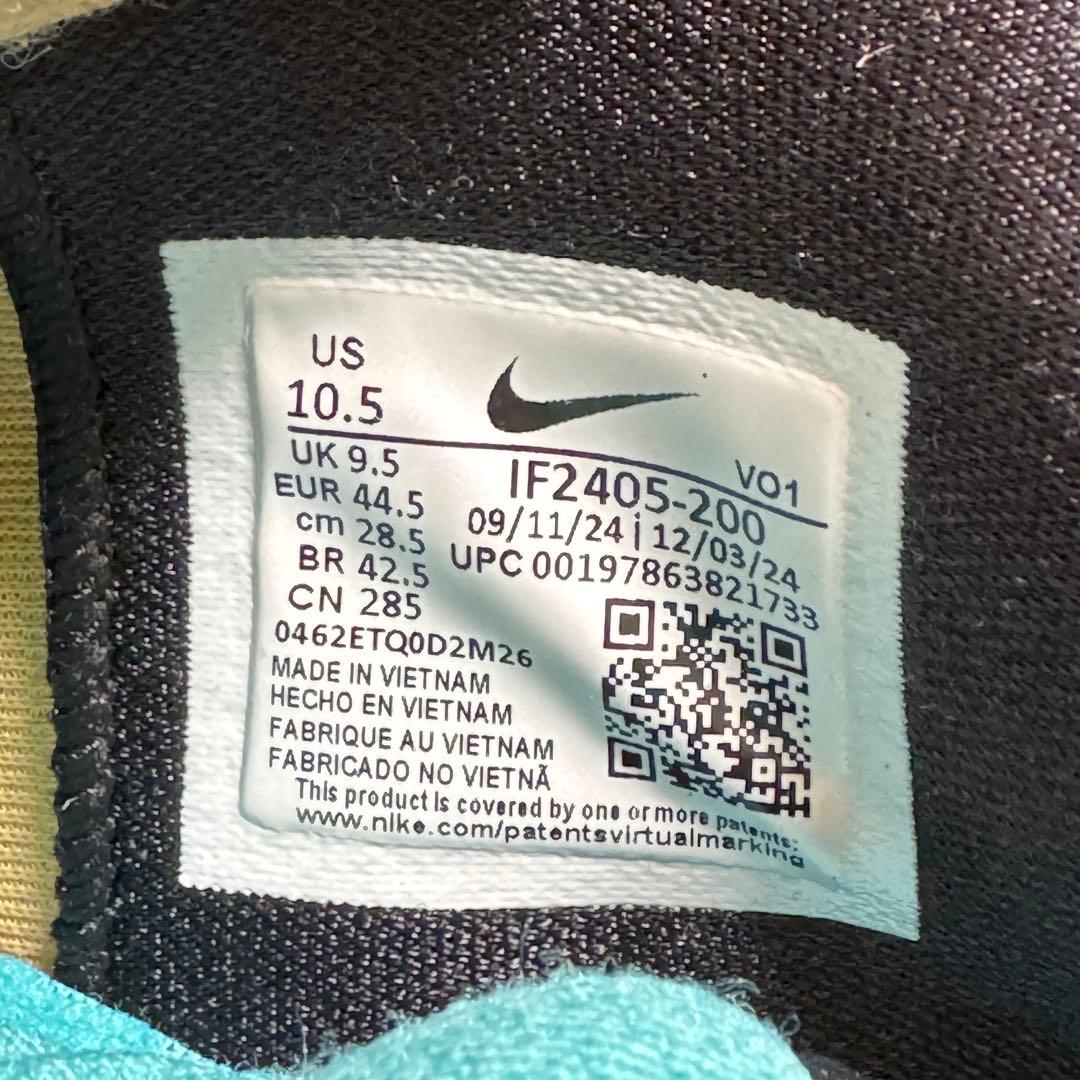 訳ありNIKE BOOK 1 モワブ 左右サイズ違い 左28.5cm 右28cm