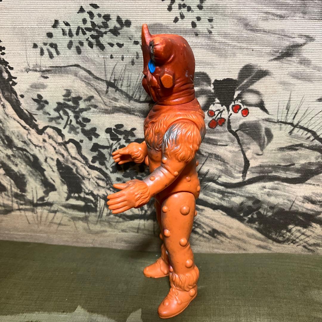 希少 ナックル星人 ソフビ 特撮 ウルトラマンシリーズ 怪獣 ブルマァク 円谷