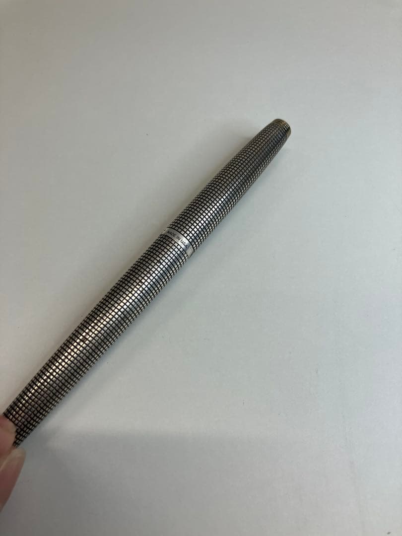 Parker パーカー 万年筆 シルバー silver【4272】