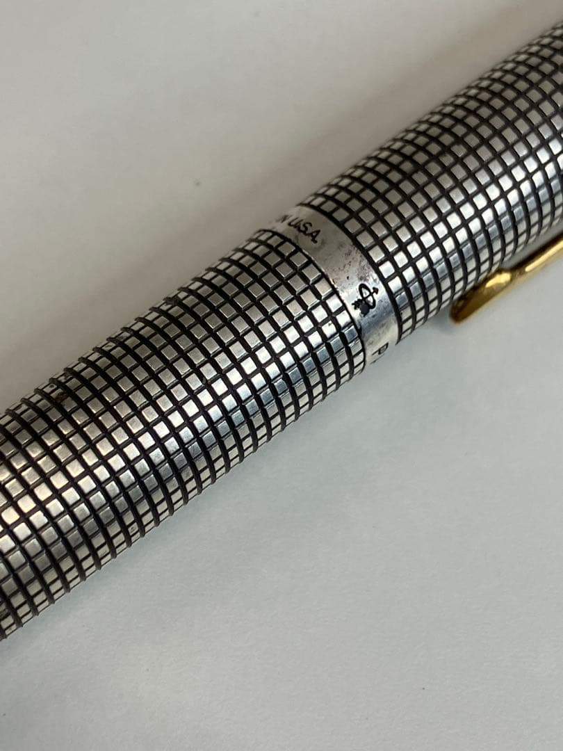 Parker パーカー 万年筆 シルバー silver【4272】