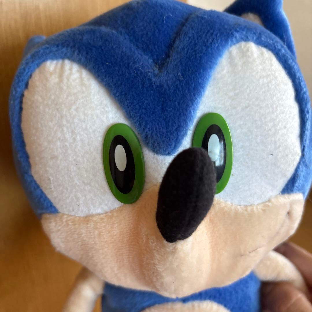 ソニックＸ　スーパージャンボぬいぐるみ セガ2003年 タグ付き