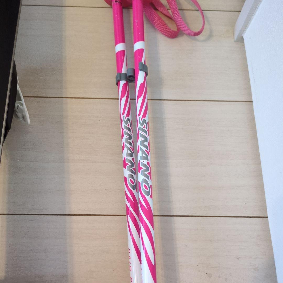 ATOMIC スキーセット 120ビンディング・ストック・ケース付き