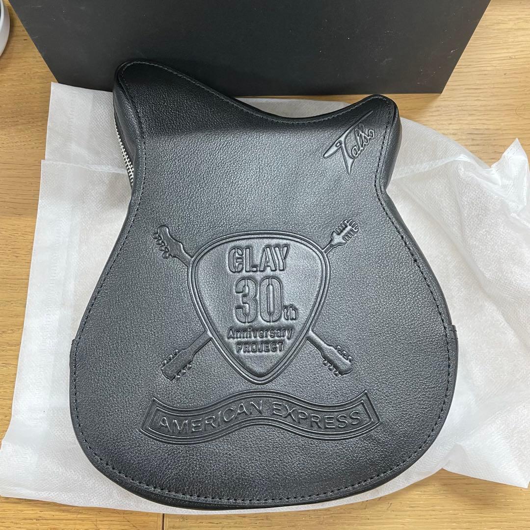 未使用 GLAY AMEX 30周年記念 ギタータルボ型バッグ ブラック