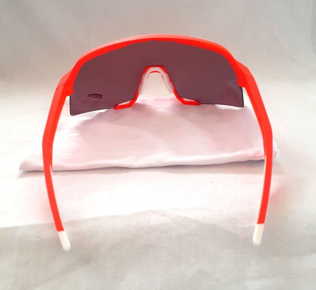 現行モデル 100% S3 ネオンオレンジ ワンハンドレッド サングラス