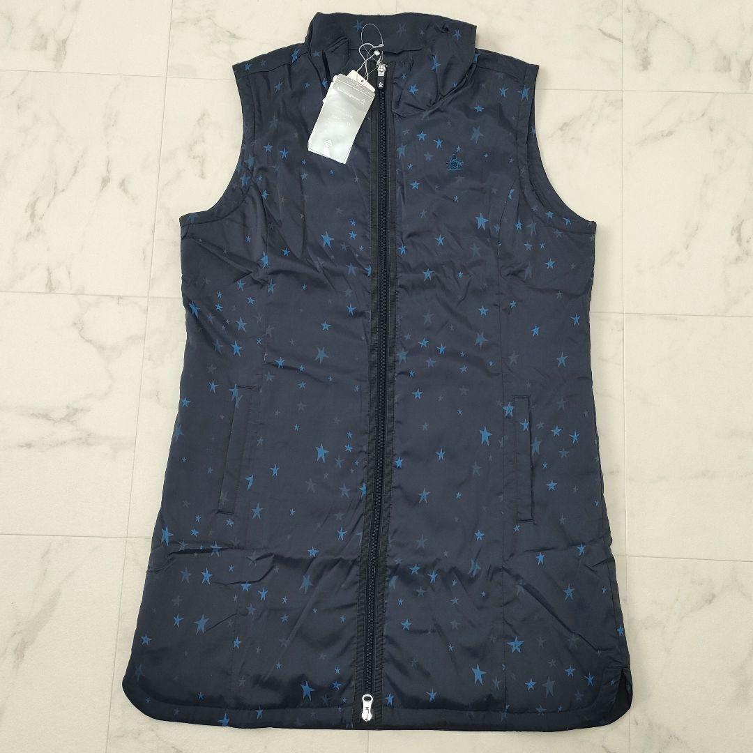 【新品タグ付き】マンシングウェア　中綿　ジップワンピース　撥水　ストレッチ　3L