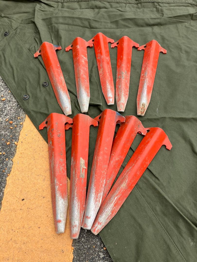 米軍実物 60's パップテント　フルセット　美品