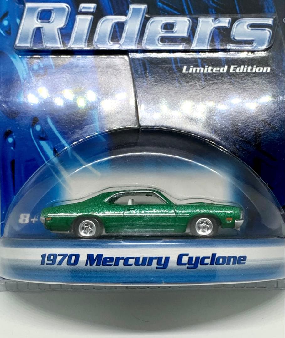 希少 ホットウィール リアルライダーズ 1970 マーキュリー サイクロン 限定
