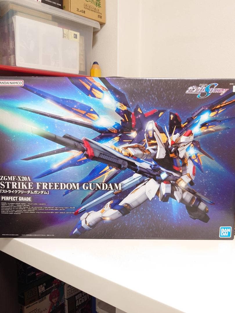 【未組立】PG 1/60 ストライクフリーダムガンダム ※内袋未開封