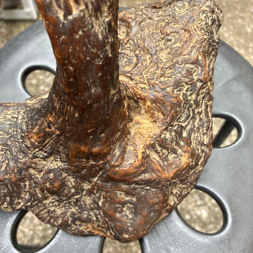 縁起物 ビンテージ木製置物 自然