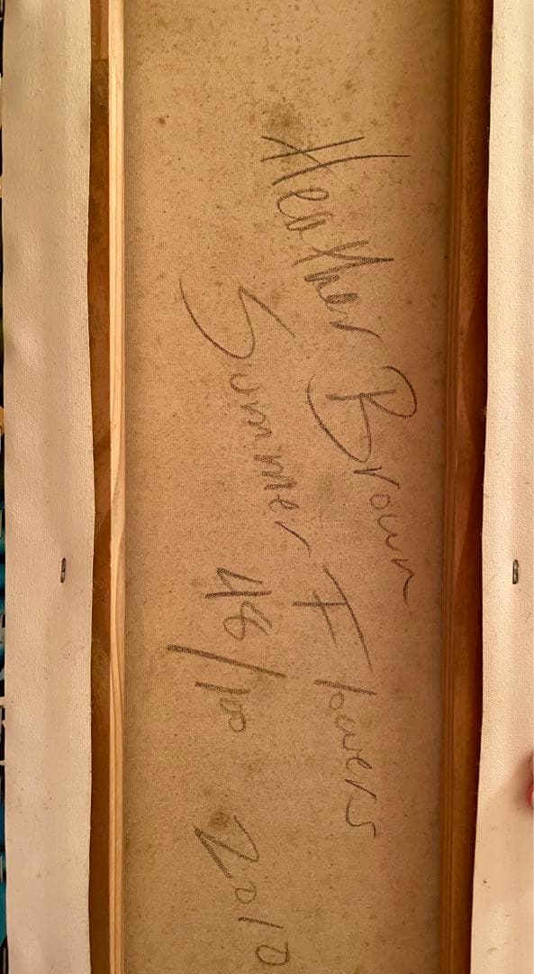 Heather Brown Summer Flowers 2010 ポップアート