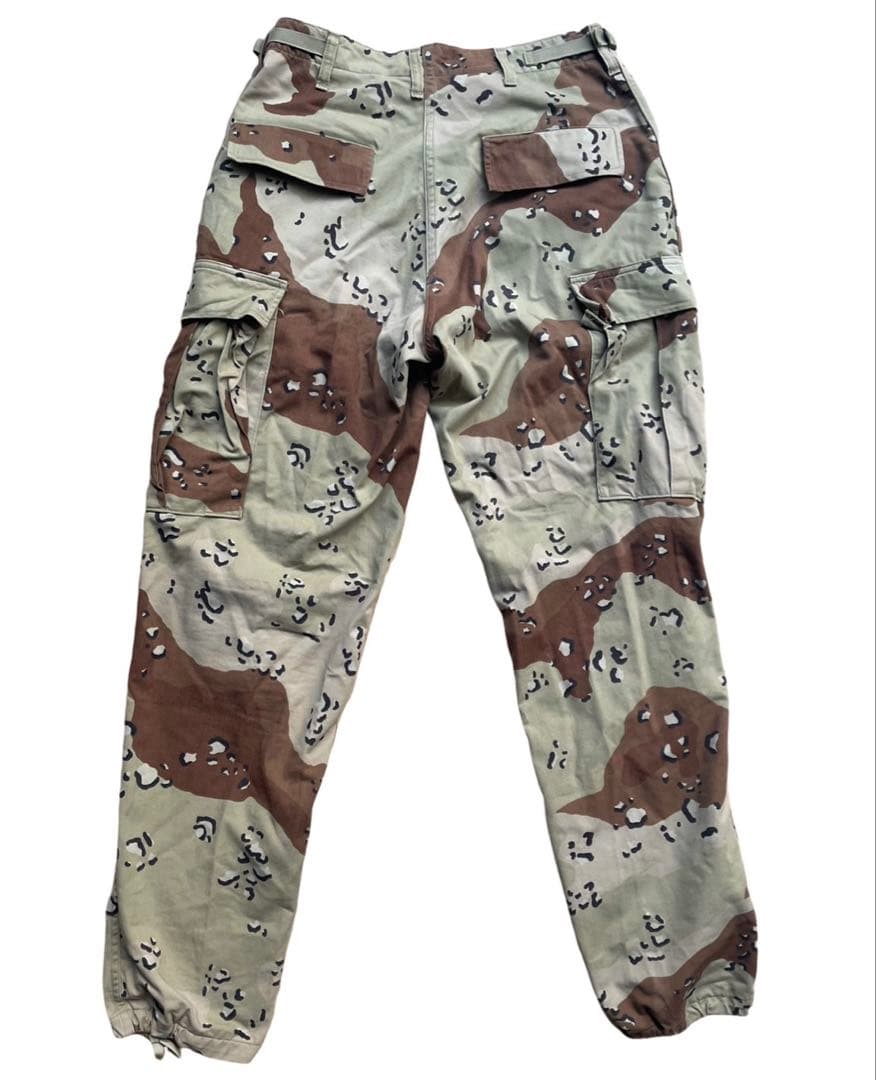 米軍湾岸戦争チョコチップ迷彩パンツ1990年官給品S/Rサイズ