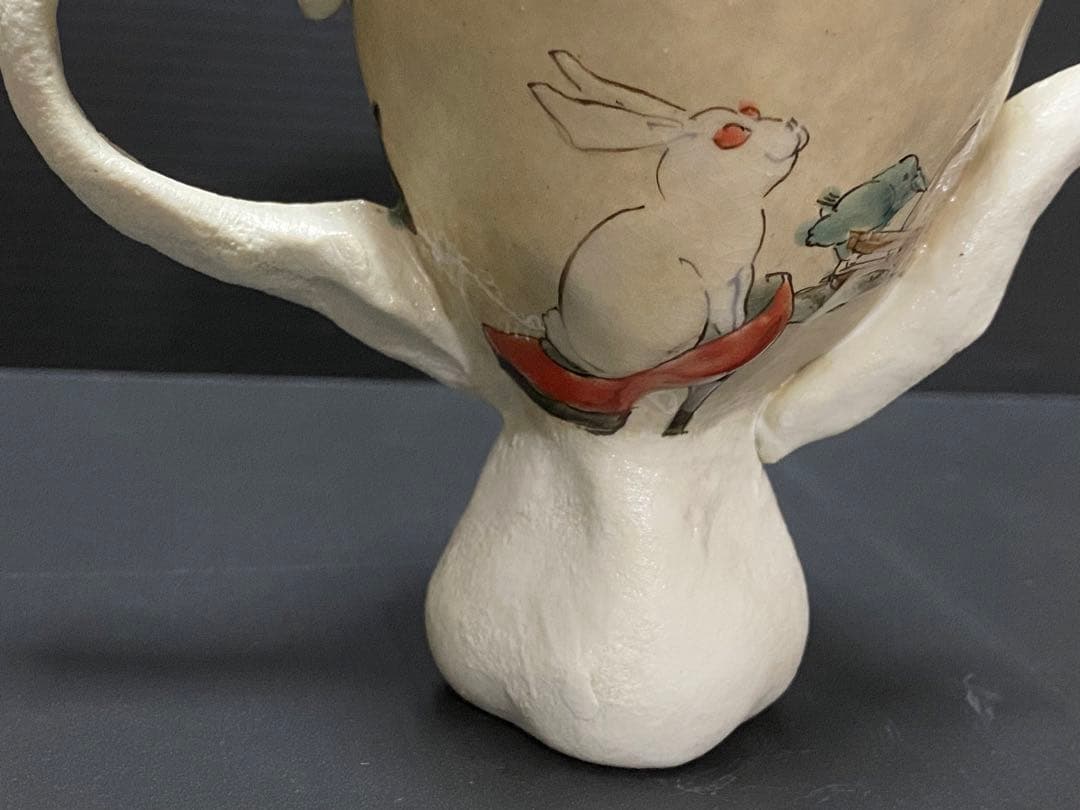 九谷焼 兎 バニーガール カップ 北井真衣