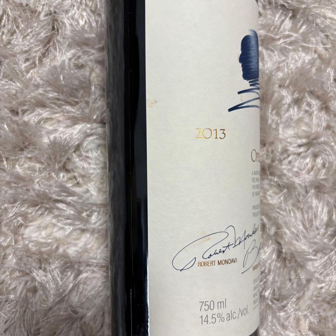 【希少品2013年】Opus One 2013 赤ワイン フルボトル