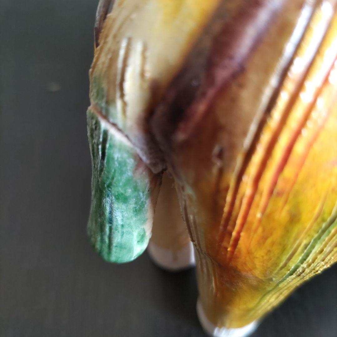 LEMON 人間国宝、楠部彌弌氏の三彩馬置物