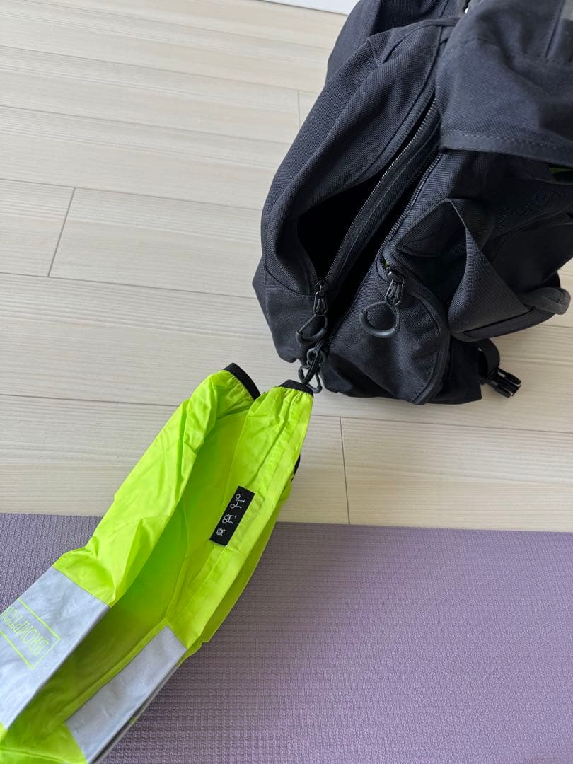 [超美品］BROMPTON C メッセンジャーバッグ　レインカバー付き