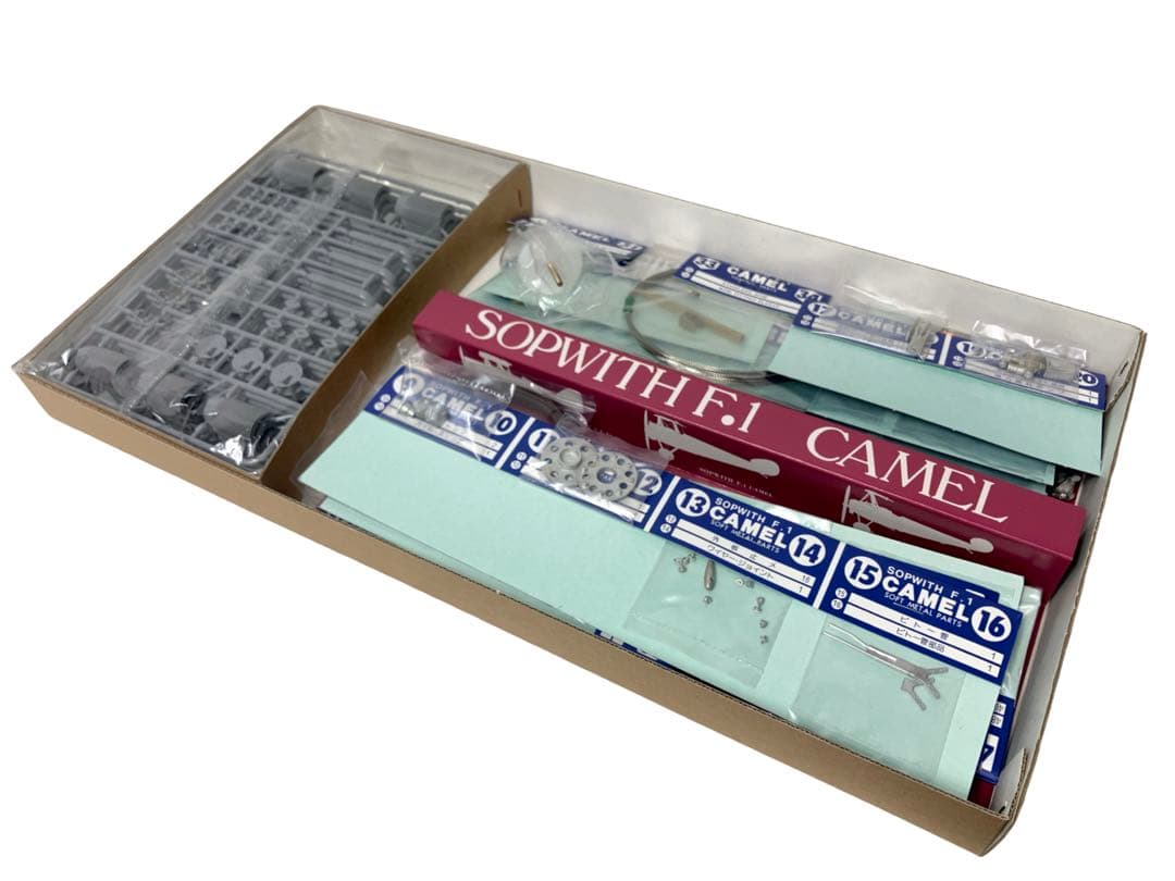 未組立 ハセガワ 1/8　ソッピース F.1 キャメル　第1次世界SOPWITH